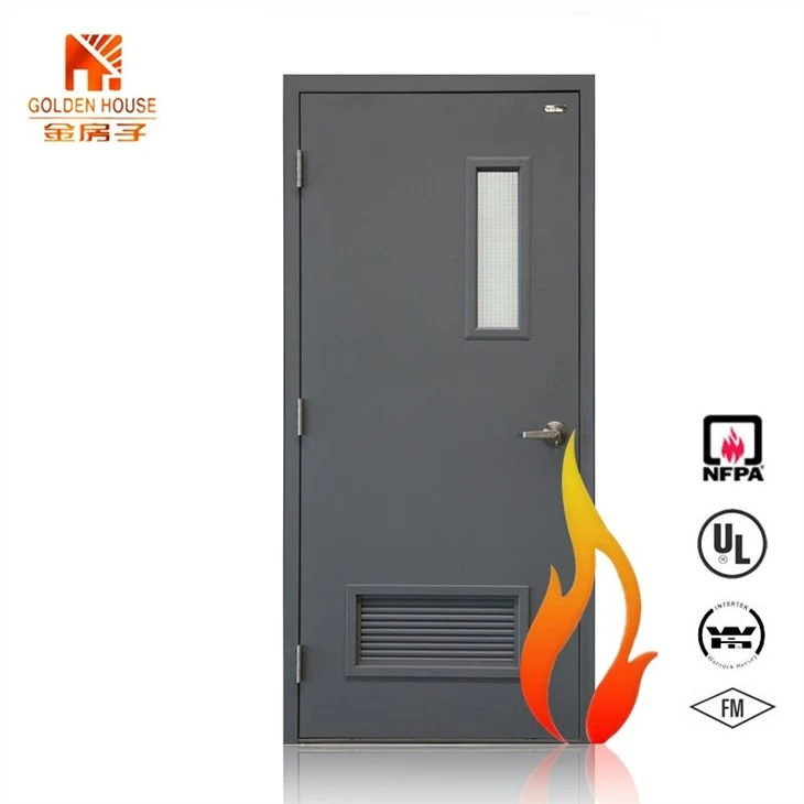 Commercial Hotel Hospital Exterior Fire Door