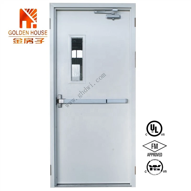 UL 1.5H Metal Steel Fire-proof Door UL 1.5H Metal Steel Fire-proof Door